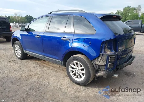 2014 Ford Edge Se из США, поврежденный, VIN 2FMDK3GC2EBA81582